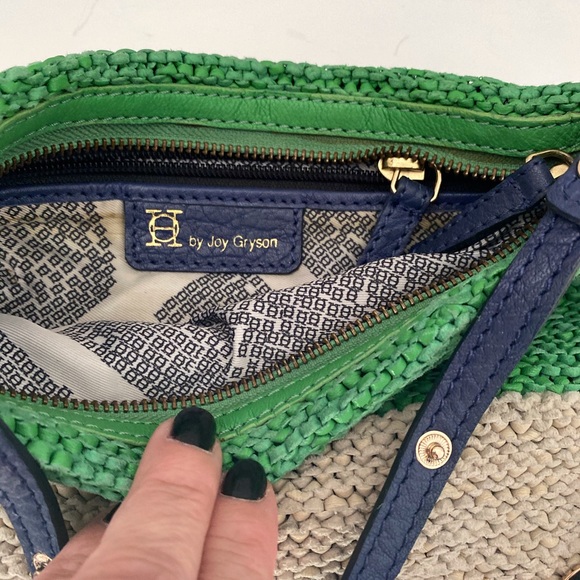 JOY GRYSON GREEN/BLUE SMALL CROSSBODY - Picture 7 of 9